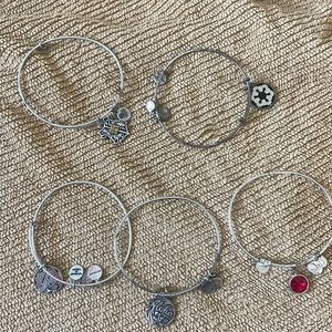 Alex and Ani 5 Bracelets